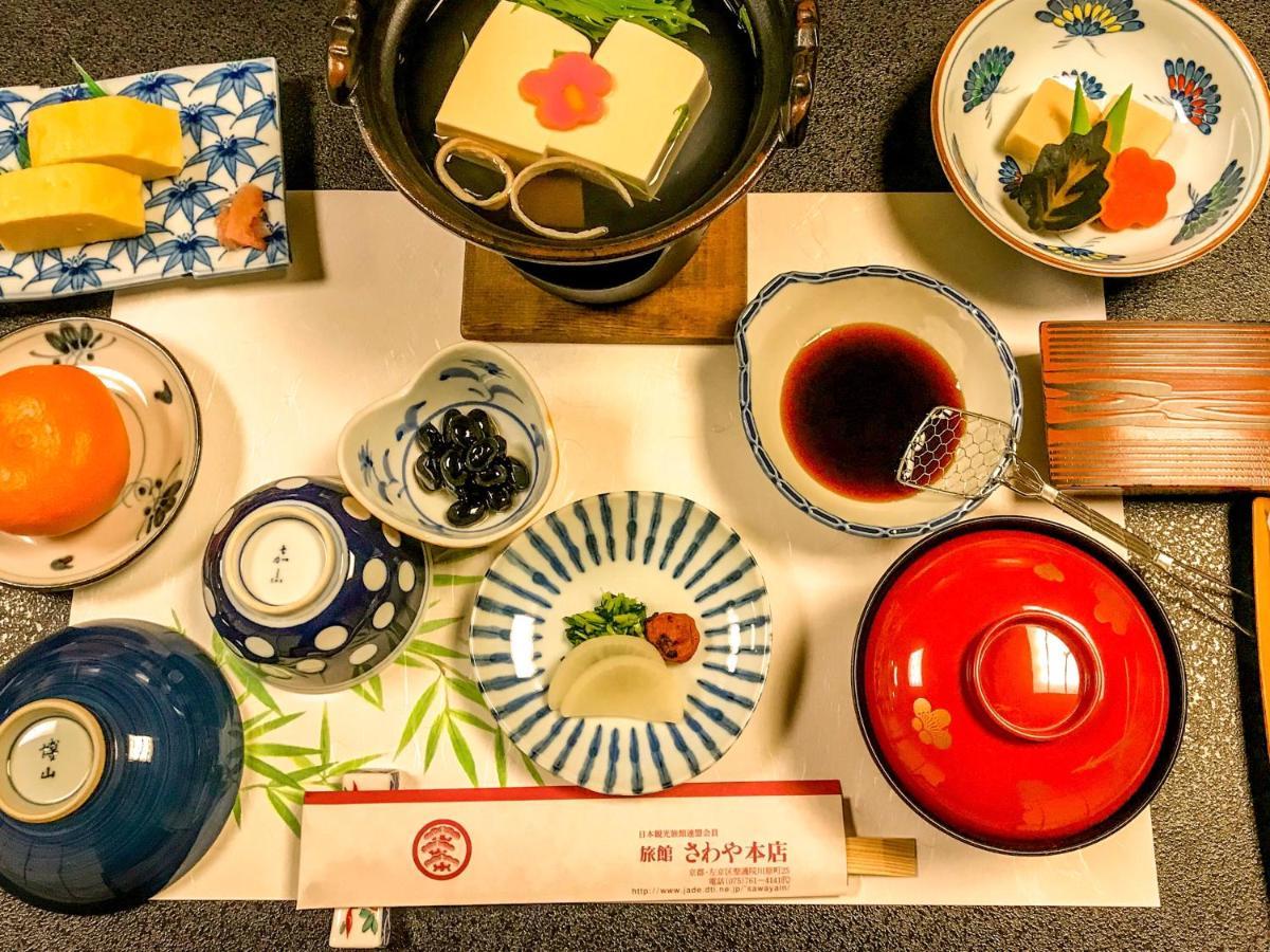 קיוטו Ryokan Sawaya Honten מראה חיצוני תמונה